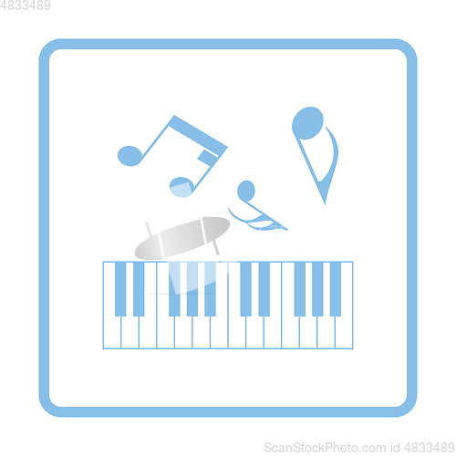 Image of Piano keyboard icon