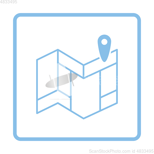 Image of Navigation map icon