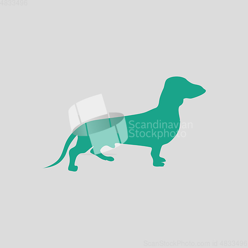 Image of Dachshund dog icon