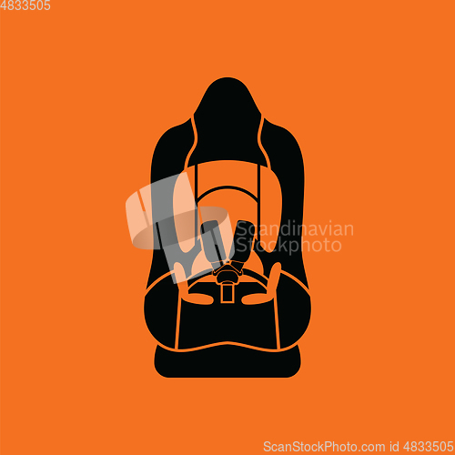 Image of Baby car seat icon