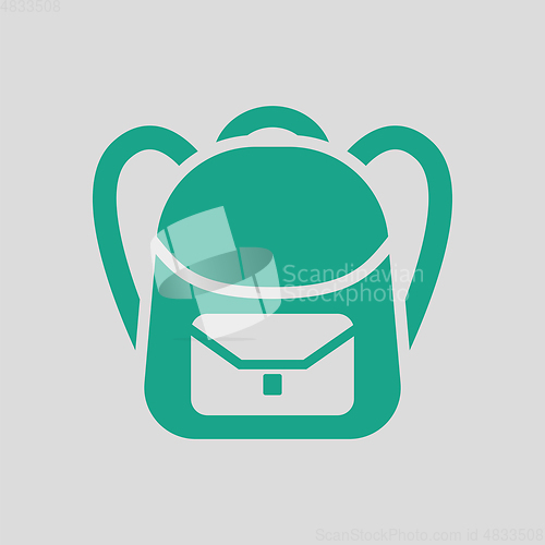 Image of School rucksack  icon