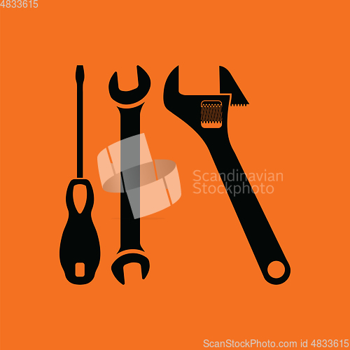 Image of Wrench and screwdriver icon