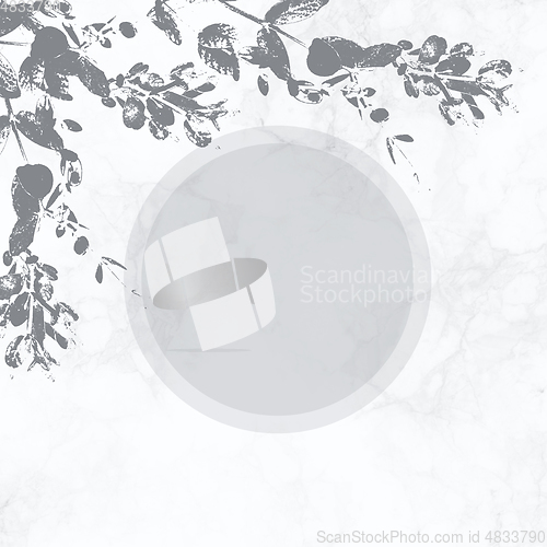 Image of Beautiful pastel flowers decoration - card mock up for wedding invitation or Mother Day greeting concept