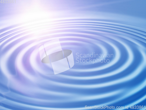 Image of Abstract background with wavy ripples and sunlight