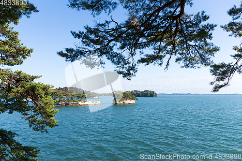 Image of Matsushima with sunshine