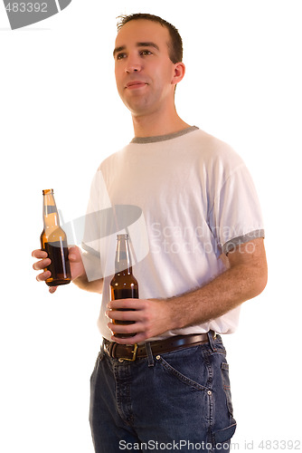 Image of Holding Beer