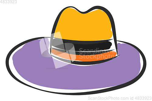 Image of A large cap vector or color illustration
