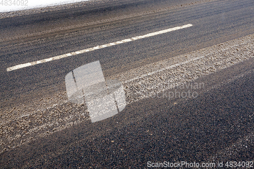 Image of Road under the snow