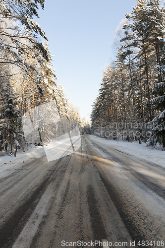 Image of Road in winter