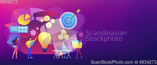 Image of Project initiation concept banner header