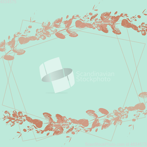 Image of Beautiful pastel flowers decoration - card mock up for wedding invitation or Mother Day greeting concept