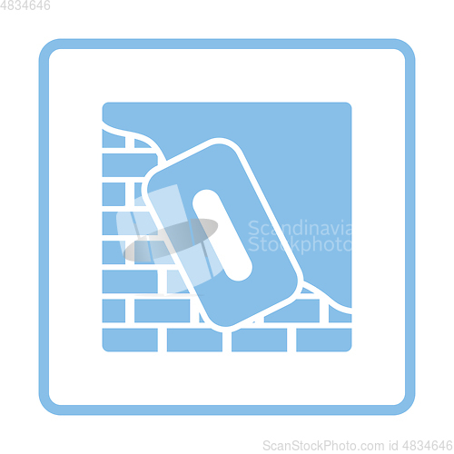 Image of Icon of plastered brick wall 