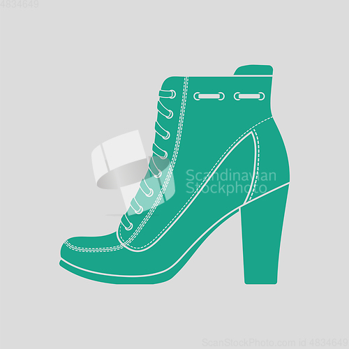 Image of Ankle boot icon