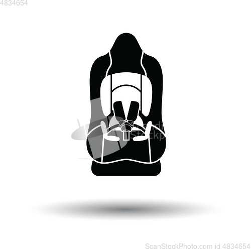 Image of Baby car seat icon