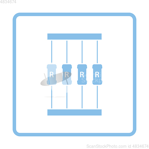 Image of Resistor tape icon