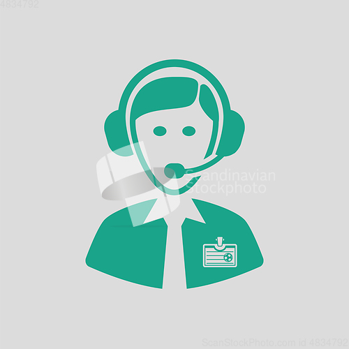 Image of Soccer commentator icon