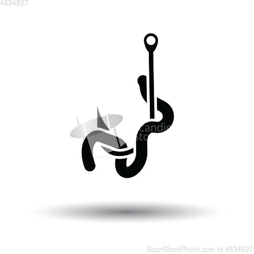 Image of Icon of worm on hook