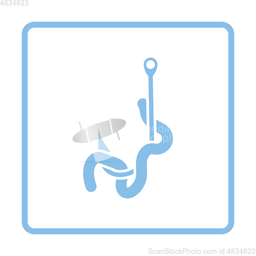 Image of Icon of worm on hook