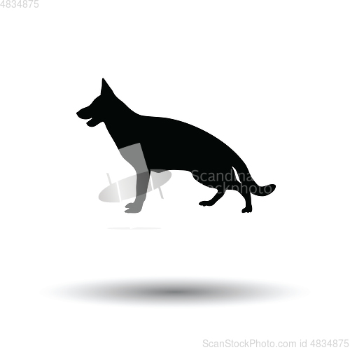 Image of German shepherd icon