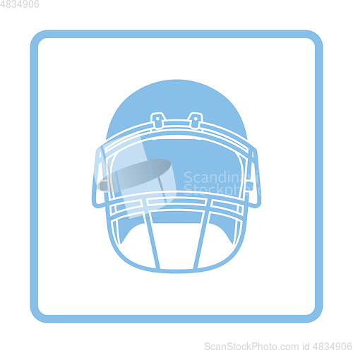 Image of American football helmet icon