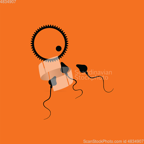 Image of Sperm and egg cell icon