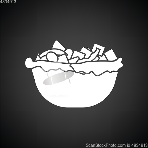 Image of Salad in plate icon