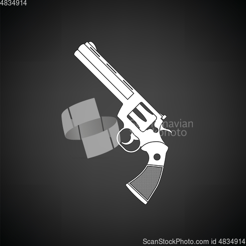 Image of Revolver gun icon