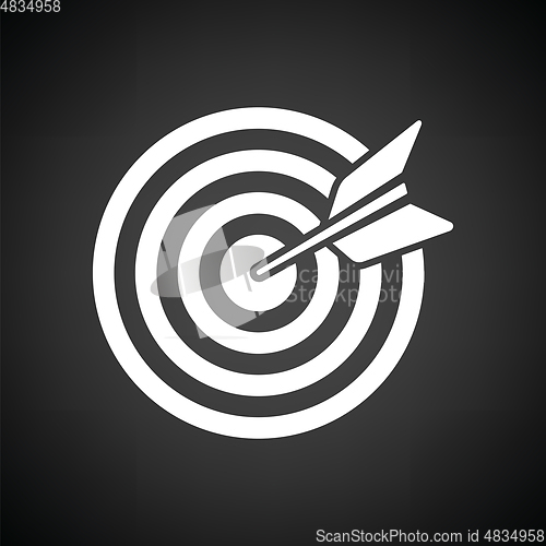 Image of Target with dart in bulleye icon