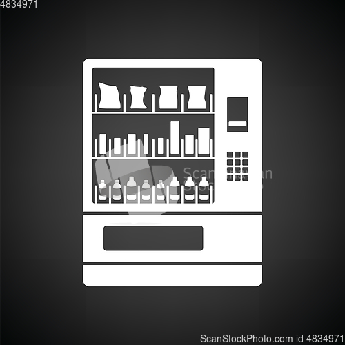 Image of  Food selling machine icon