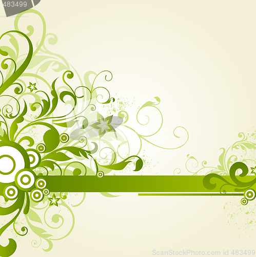 Image of floral background