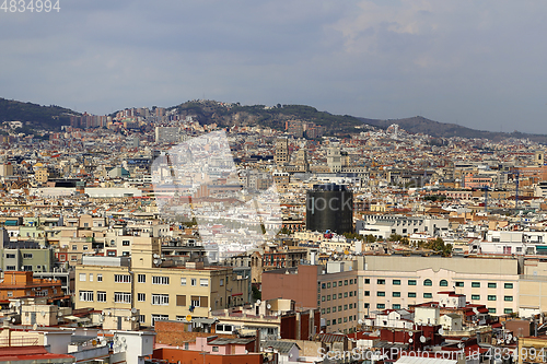 Image of Beautiful view of Barcelona, Catalonia, Spain