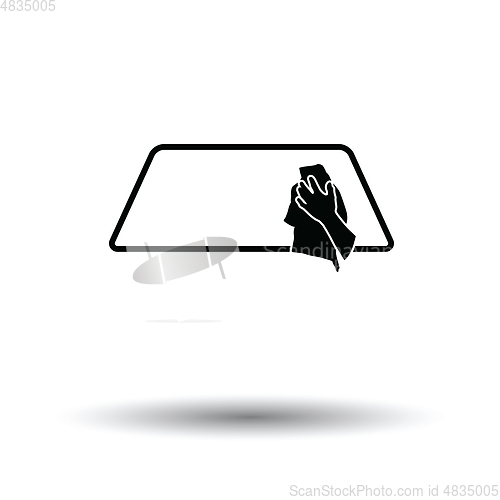 Image of Wipe car window icon