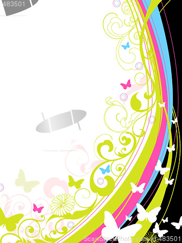 Image of floral background