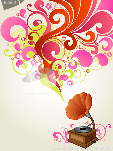 Image of musical background