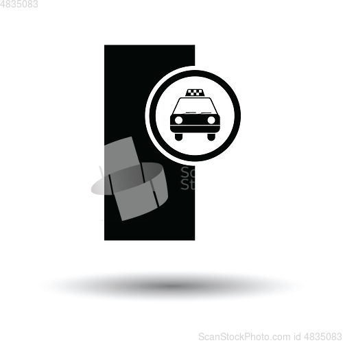 Image of Taxi station icon