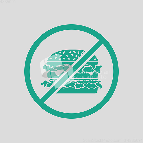 Image of  Prohibited hamburger icon