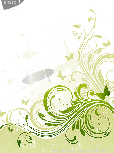Image of floral background
