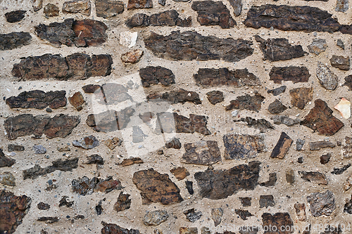 Image of Ancient wall with stones