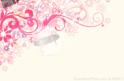 Image of floral background
