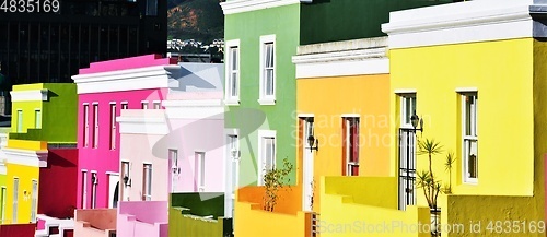 Image of  colorful Bo-Kaap 