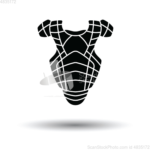 Image of Baseball chest protector icon