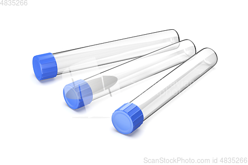 Image of Empty test tubes