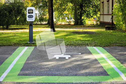 Image of Virta Electric Vehicle Charging Point in Finland