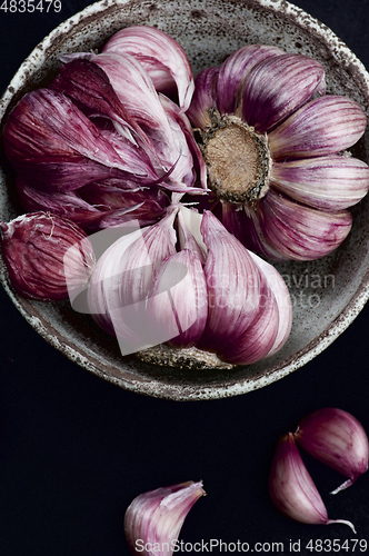 Image of Fresh Red Garlic