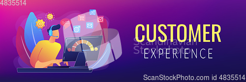Image of Customer care concept banner header