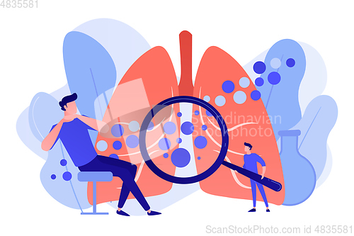 Image of Anaphylaxis concept vector illustration.