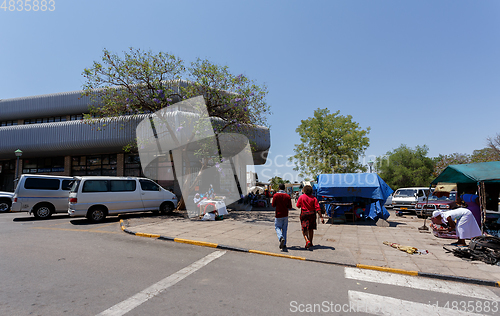 Image of Street in Francis Town, Botswana