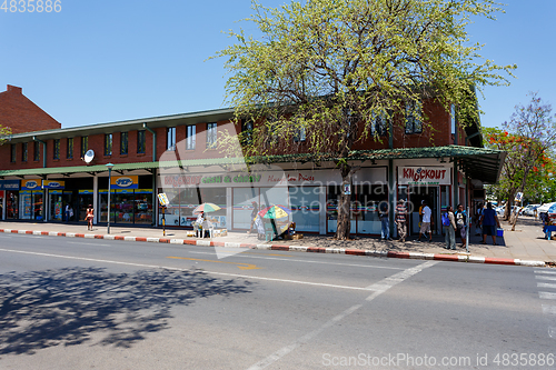 Image of Street in Francis Town, Botswana