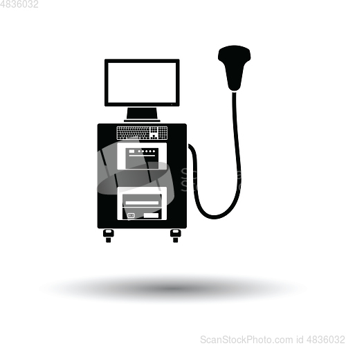 Image of Ultrasound diagnostic machine icon