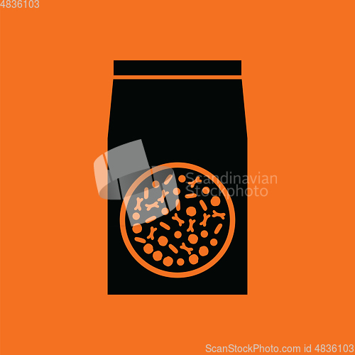 Image of Packet of dog food icon